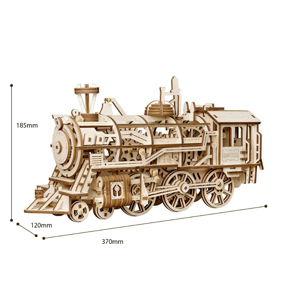 DIY Wood Train