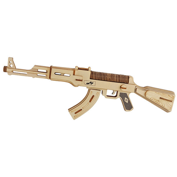 DIY Wood AK-47 Rifle