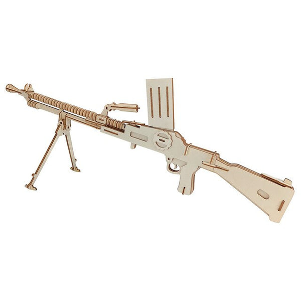 DIY Wood Light Machine Gun
